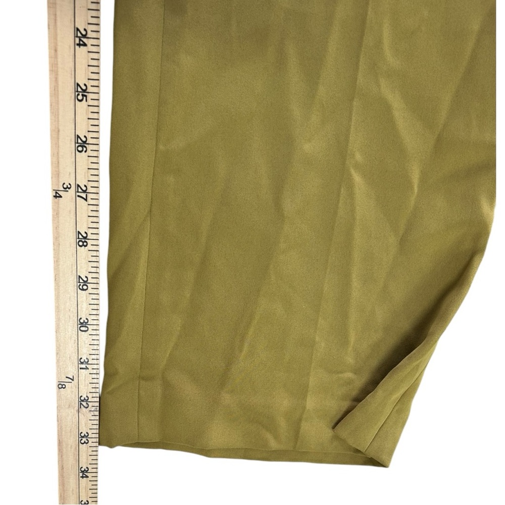 Rachel Rachel Roy Women’s Olive Strapless Jumpsuit Sz 2 - Picture 4 of 8
